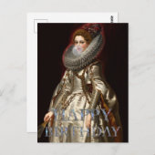 Bubble gum Diva Marchesa Gelukkige verjaardag Briefkaart (Voorkant / Achterkant)