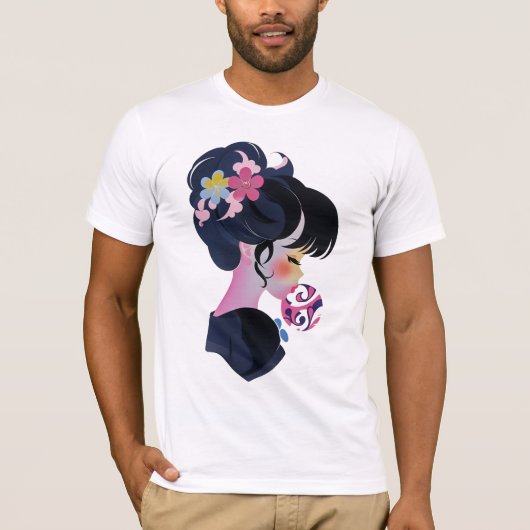 Bubble Gum Geisha T-shirt (Voorkant)