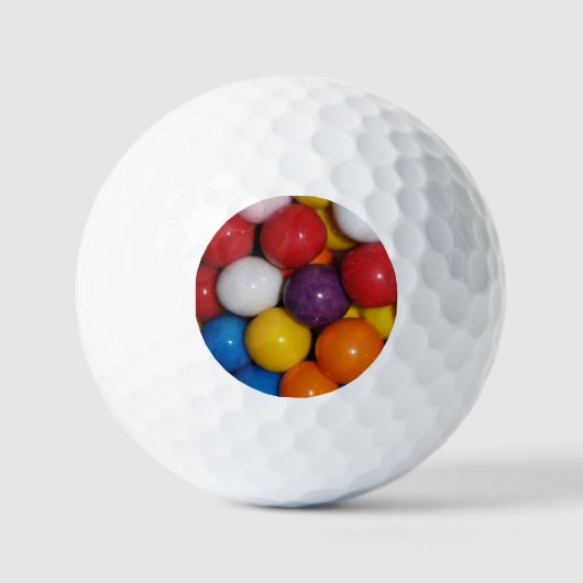 Bubble Gum Golfballen (Voorkant)