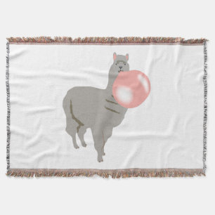 Bubble Gum Llama Bgloebel Deken
