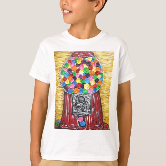 "Bubble Gum Machine" T-shirt (Voorkant)