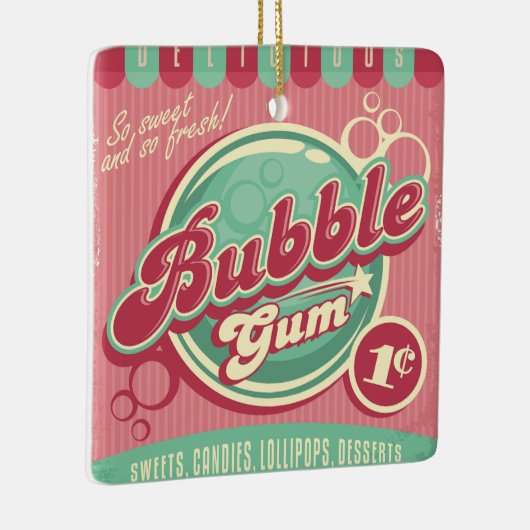 Bubble Gum Ornament (Rechts)