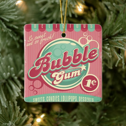 Bubble Gum Ornament (Boom)