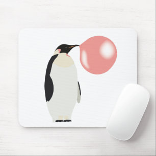 Bubble Gum Penguin Blowcosbubbels Muismat