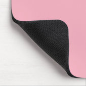 Bubble Gum Pink Solid Color Muismat (Hoek)