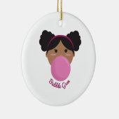 Bubble Gum Princess Keramisch Ornament (Rechts)