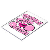 Bubble Gum Queen Bubblegum Notitieboek (Linkerzijde)
