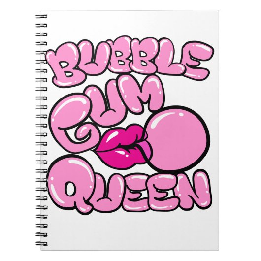 Bubble Gum Queen Bubblegum Notitieboek (Voorkant)
