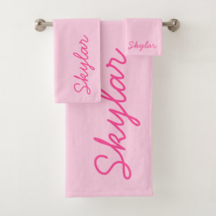 Bubble Gum rose Hot rose Nom Curseur personnalisé