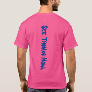 (Bubble Gum) STH Logo T-Shirt met ruggengraat