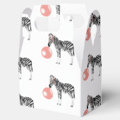 Bubble Gum Zebra Baling Bubble Bedankdoosjes (Geopend)