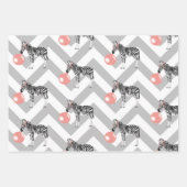 Bubble Gum Zebra Baling Bubble Inpakpapier Vel (Voorkant)