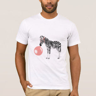 Bubble Gum Zebra Baling Bubble T-shirt