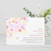 Bubble | Invitation à l'aspersion de bébé (Debout devant)