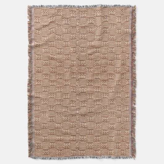 Bubble Knit Stitch Pattern beroemd gemaakt door Sh Deken (Voorkant Verticaal)