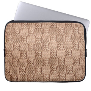 Bubble Knit Stitch Pattern beroemd gemaakt door Sh Laptop Sleeve