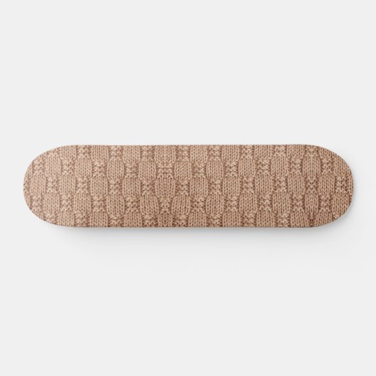Bubble Knit Stitch Pattern beroemd gemaakt door Sh Skateboard (Horizontaal)