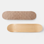 Bubble Knit Stitch Pattern beroemd gemaakt door Sh Skateboard (Horizontaal)