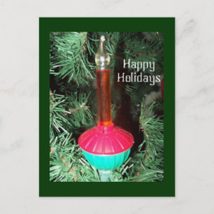 Bubble Light Holiday Briefkaart