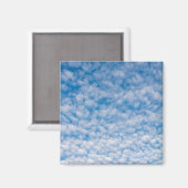 Bubble Mammatus Clouds Blue Sky Natuur Fotografie Magneet (Voorkant / Achterkant)