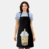 Bubble Milk Tea Boba Cute Schort (Gedragen)