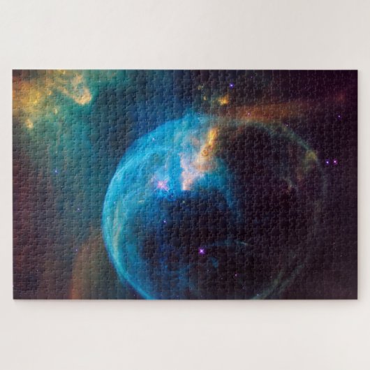 Bubble Nebula Space Astronomie Cosmic Legpuzzel (Horizontaal)