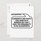 Bubble offerte accountant briefkaart (Voorkant / Achterkant)