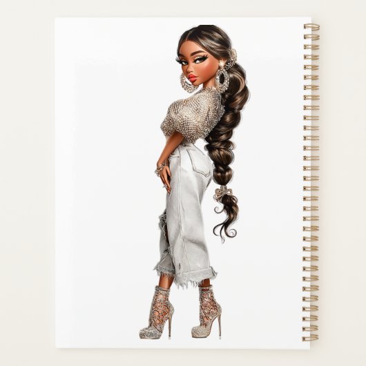 Bubble Ponytail Planner (Dos)