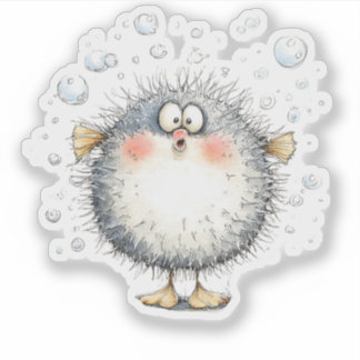 Bubble Puff Sticker