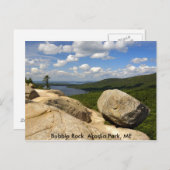 Bubble Rock Acadia Park, ME Briefkaart (Voorkant / Achterkant)
