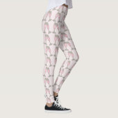 Bubble roze champagne Bride Wedding Cheers Legging (Rechts)