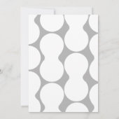 Bubble Stijlvolle cover uitnodiging sjabloon (Achterkant)