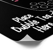 Bubble Tea Challenge Place Bubble Tea Poster (Hoek)