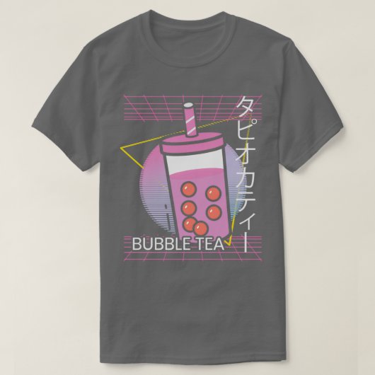 Bubble Tea Drinker Tapioca Pearl Milk Boba Tea 4 T-shirt (Design voorkant)
