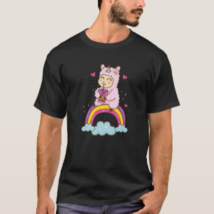 Bubble Tea Funny Kawaii Unicorn Sheep Boba Tea you T-shirt