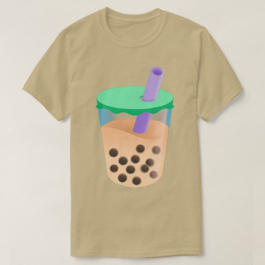 Bubble Tea Gift for Bubble Tea lover T-shirt (Design voorkant)