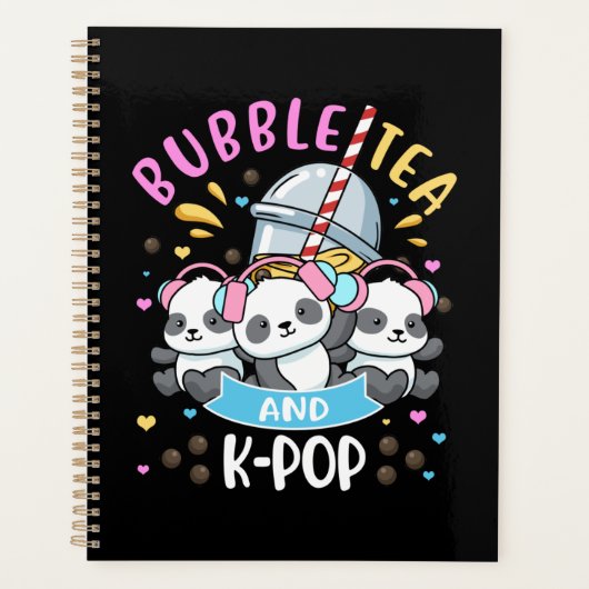Bubble Tea K-Pop Cadeau Filles Boba Cadeau Tea Cor (Devant)