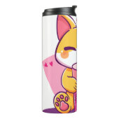 Bubble Tea Kitty Thermosbeker (Gedraaid links)