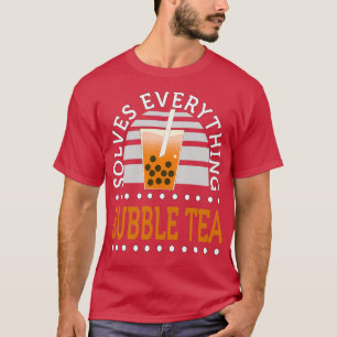 Bubble Tea lost alles Funny Boba Tea op T-shirt