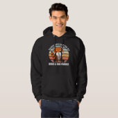 Bubble Tea Red Panda Chocolate Cute Animals Boba Hoodie (Voorkant volledig)