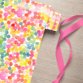 Bubble Tea Regenboog Roze Sinaasappel Groen Schatt Cadeaupapier