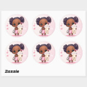 Bubble Tea Ronde Sticker (Vel)