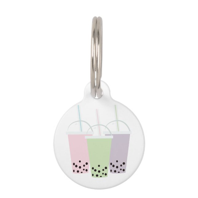 Bubble Teas Huisdierpenning (Voorkant)