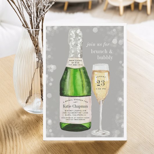 Bubble Toast | Uitnodiging tot Brunch & Bubble Sho