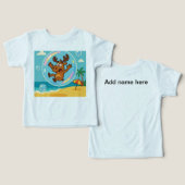 Bubble Trouble – Tee d'été idiot pour les enfants (Design Recto & Verso)