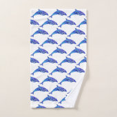 Bubble Up Dolphin Bad Handdoek (Handdoek)