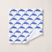 Bubble Up Dolphin Bad Handdoek (Wasdoekje)