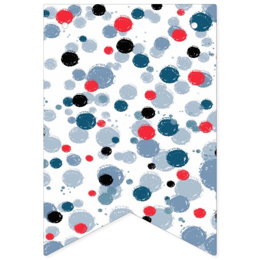 Bubble verjaardag vlaggetjes (Eerste vlag)