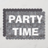 Bubble wrap housewarming party uitnodiging (Voorkant / Achterkant)