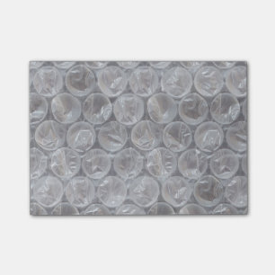 Bubble wrap post-it® notes